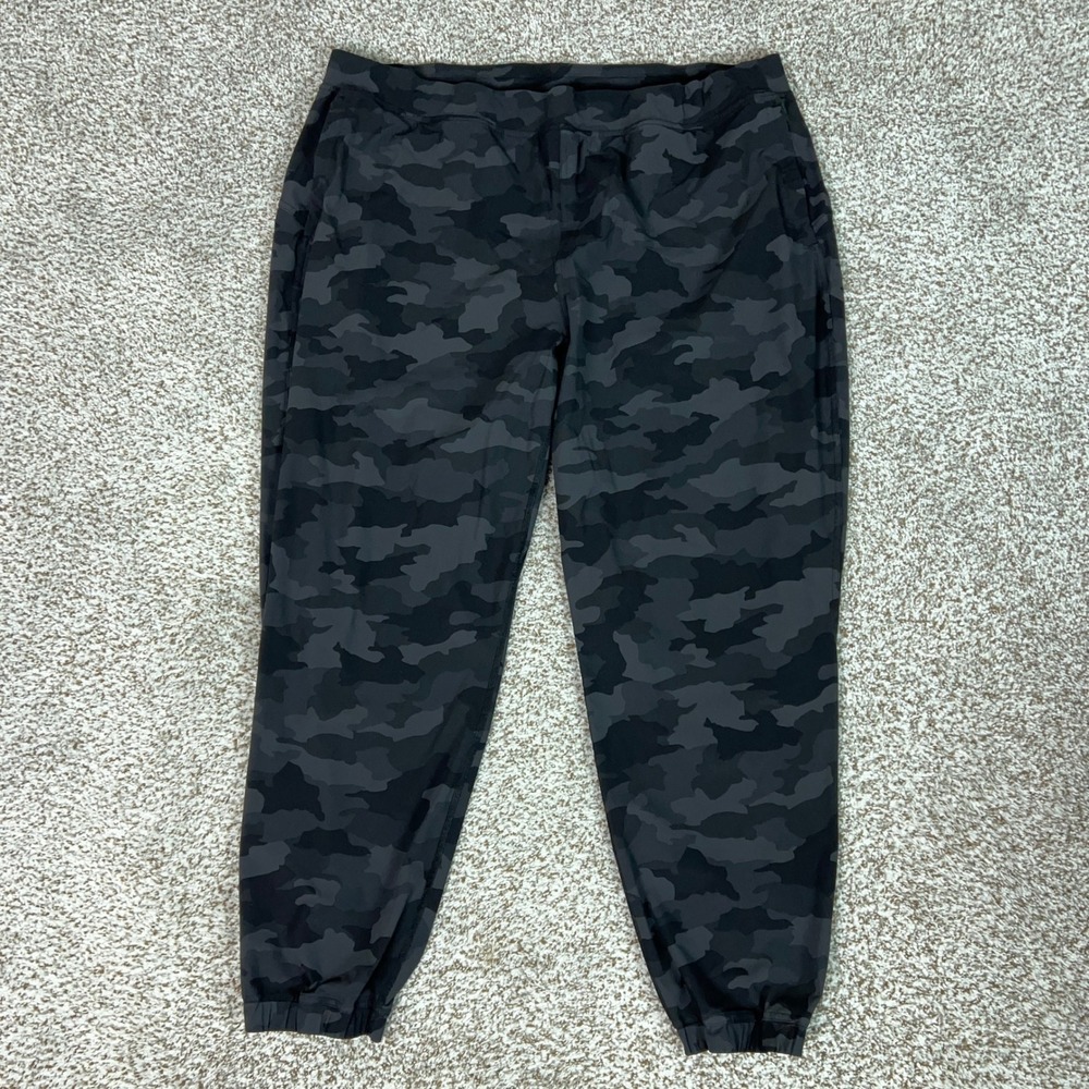 Lululemon Pants Womens 20 Grey Camo Activewear Jogger Align Jogger Sports Gym